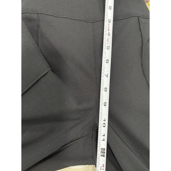 Elliott Lauren Control Stretch Capri Pants Size 10 Black Pull On NWT Minimalist - Picture 8 of 9